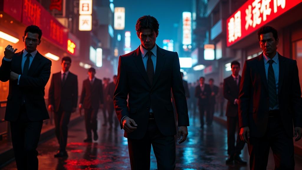 Yakuza: Like a dragon (генератор кланов и персонажей и их историй)