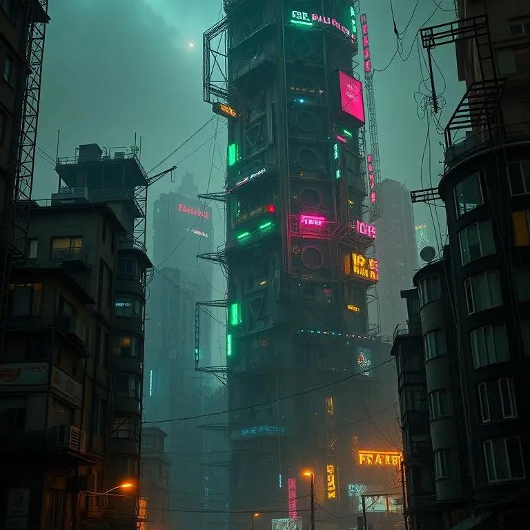 Cyberpunk RED, Этажи - 100 этажная башня жилой комплекс